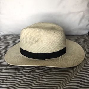 Straw fedora